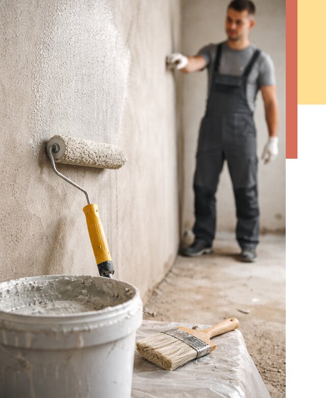 Нанесение бетоноконтакта на стены в Костомукше от 4285 руб. быстро и недорого | ОТДЕЛОЧНИК-Ктм