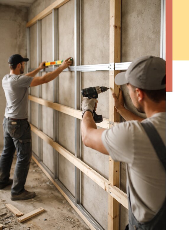 Устройство обрешетки под панели в Костомукше от 2142 руб. — монтаж под ключ | ОТДЕЛОЧНИК-Ктм