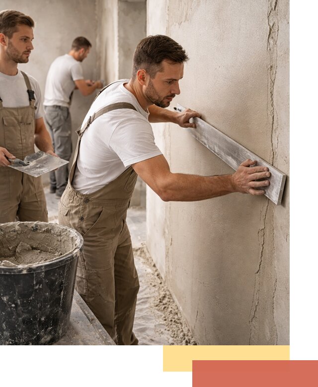 Штукатурка стен без маяков в Костомукше быстро и качественно