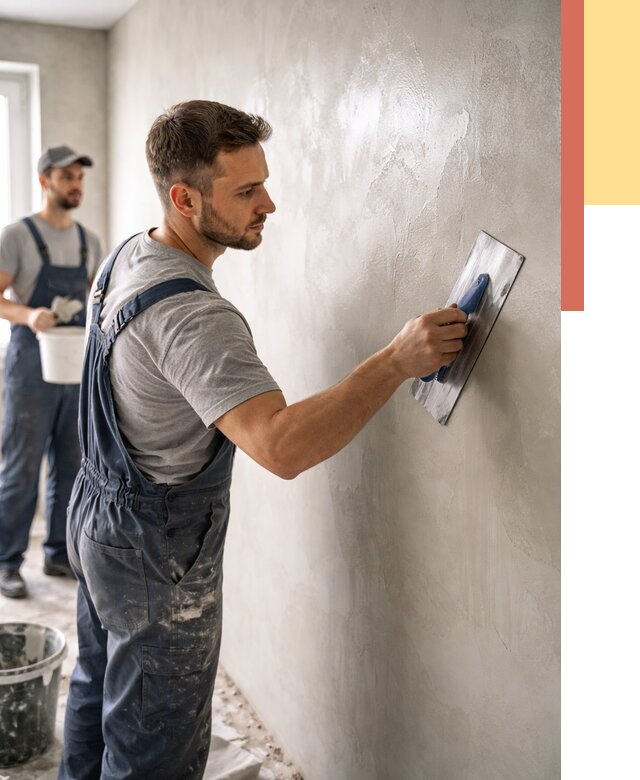 Глянцевание штукатурки стен в Костомукше от 7652 руб. — услуги и затирка | ОТДЕЛОЧНИК-Ктм