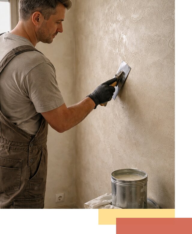 Нанесение воска на штукатурку в Костомукше для защиты и блеска