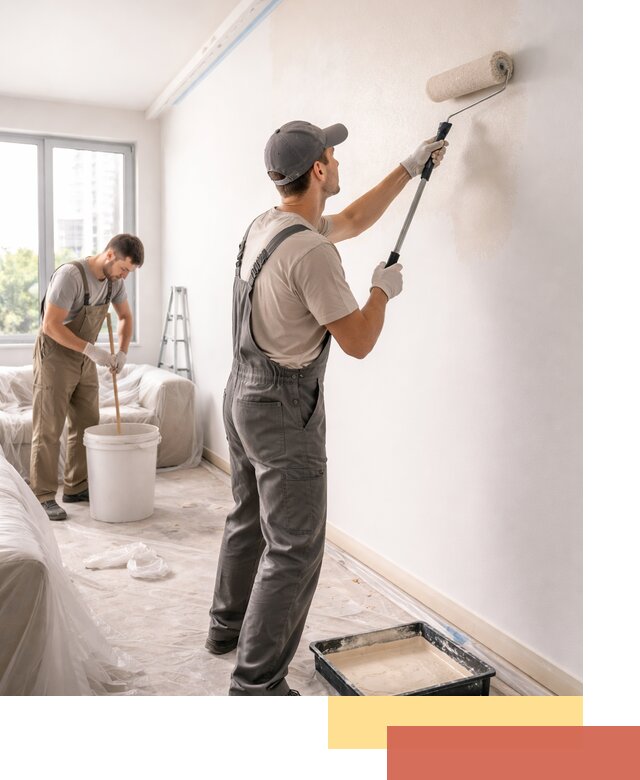 Покраска стен в офисе в Костомукше — быстрый и качественный ремонт