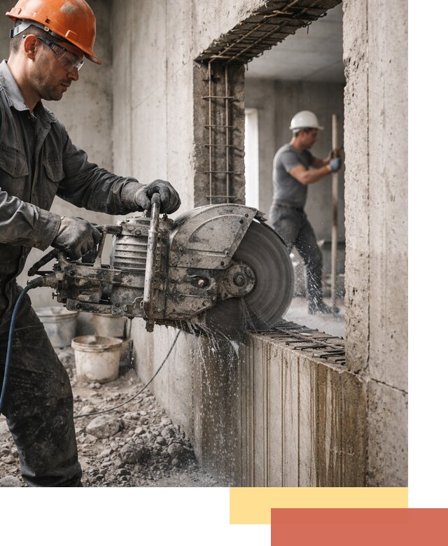 Алмазная резка проемов в Костомукше быстро и точно