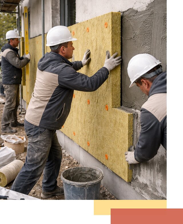 Утепление стен минватой в Костомукше — тепло и звукоизоляция