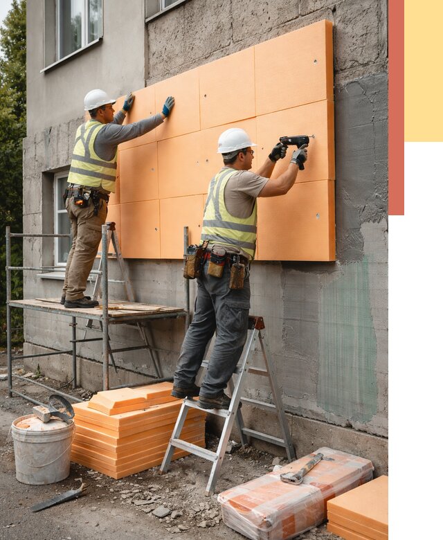 Утепление стен пеноплексом в Костомукше от 1887 руб./м2 — быстро и недорого | ОТДЕЛОЧНИК-Ктм