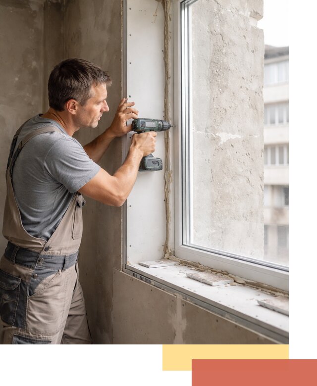 Монтаж гипсокартонных откосов в Костомукше под ключ