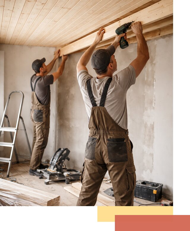 Монтаж потолка из вагонки в Костомукше профессионально и аккуратно