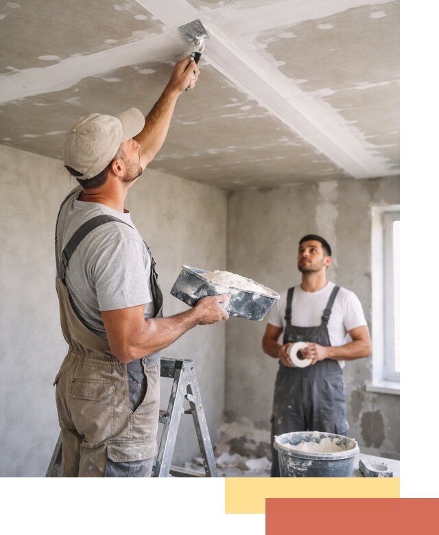 Обработка швов потолка ГКЛ в Костомукше: качественная заделка и шпатлевка