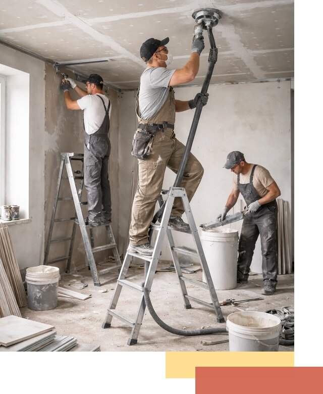 Ремонт потолка из гипсокартона в Костомукше: быстрый и качественный монтаж